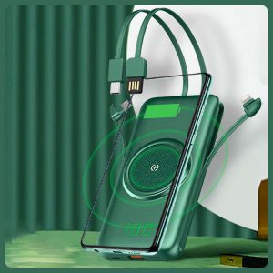 Pin dự phòng không dây tích hợp sẵn cáp sạc P1